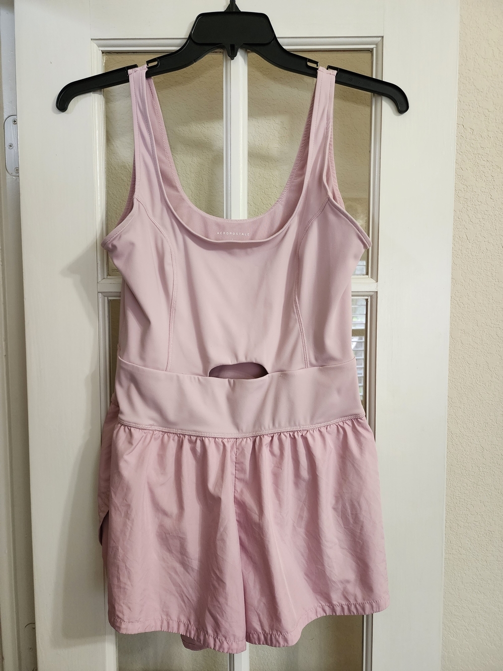 Aeropostale Aero Active Pink Athletic Romper Runsie Tennis Dress Large